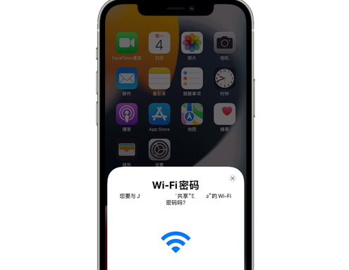 桂东苹果15维修店分享iPhone15如何共享Wi-Fi密码 